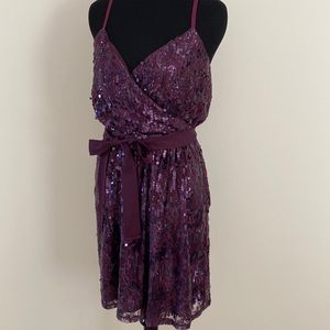 Purple Express Party Dress
